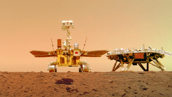 Chinese rover on mars 