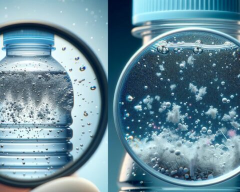 nano plastics in plastic water bottles