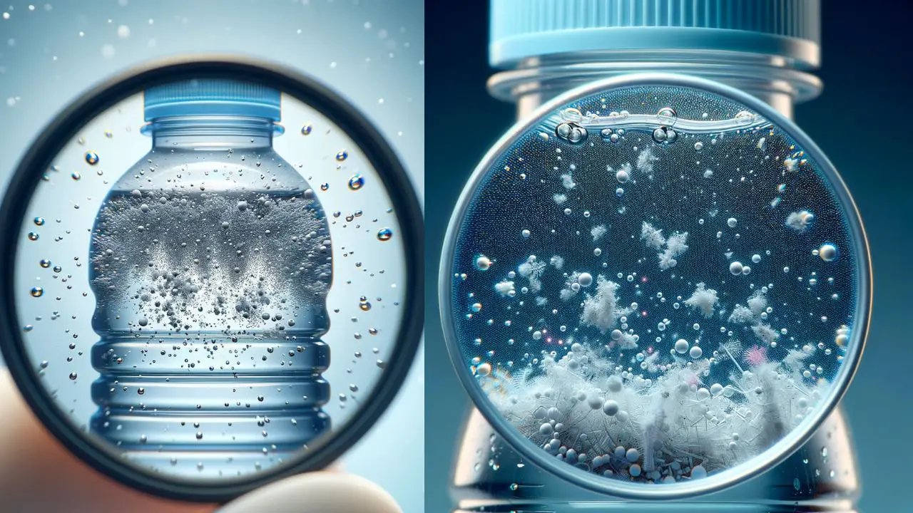 nano plastics in plastic water bottles