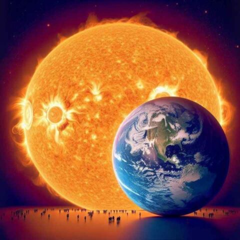 Earths and Sun