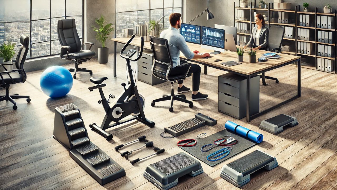 Types of under-desk exercises