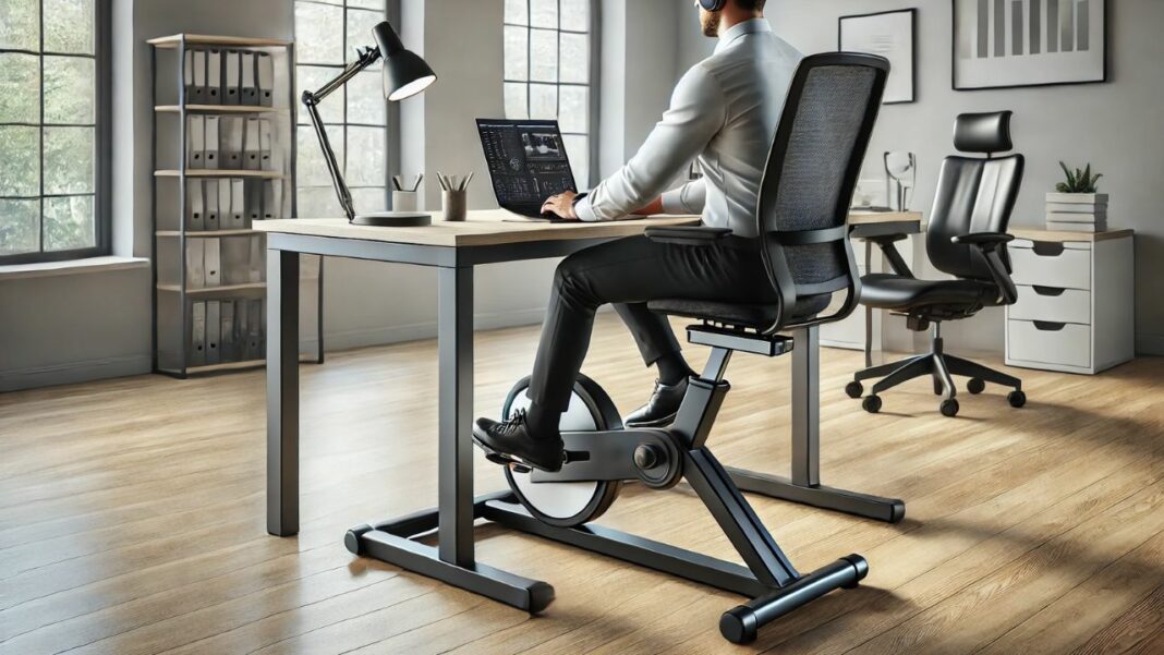 under-desk exercise
